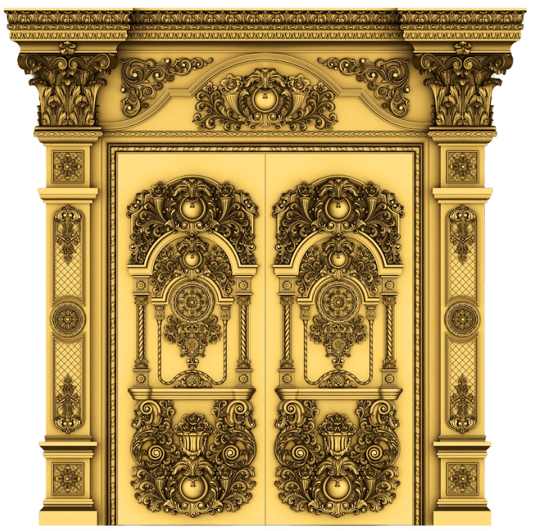handcraft carving Door